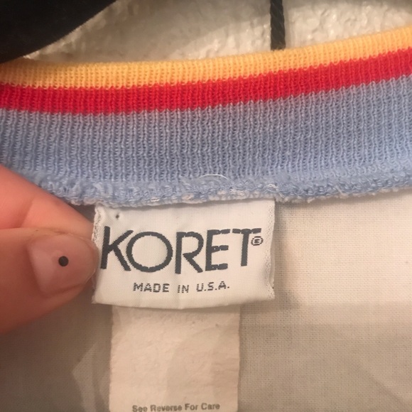 1970s YELLOW BUTTON UP JACKET - Picture 3 of 3